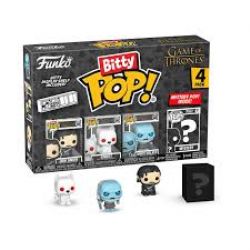 GAME OF THRONES -  TINY POP! GAME OF THRONE (JON SNOW, GHOST, WHITE WALKER AND MYSTERY) -  BITTY POP!