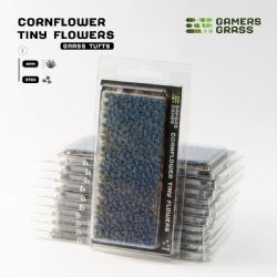 GAMERS GRASS -  CORNFLOWER TINY FLOWERS -  FLOWERS AND SHRUBS
