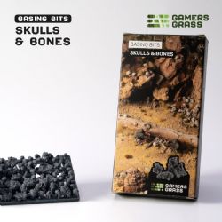 GAMERS GRASS -  SKULLS AND BONES -  BASING BITS