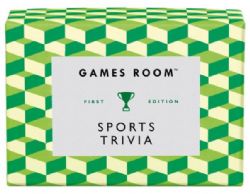 GAMES ROOM -  SPORTS TRIVIA (ENGLISH) -  FIRST EDITION