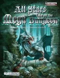 GAMING PAPER ADVENTURE MAPS -  ALL STARS TAKE ON THE MEGA DUNGEON (ENGLISH) -  BATTLE MAP