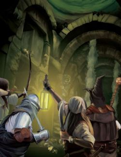 GAMING PAPER ADVENTURE MAPS -  EDGEWATER'S FOLLY (ENGLISH) -  BATTLE MAP