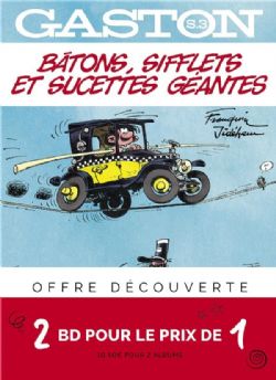 GASTON -  BIPACK VOLUMES 02 AND 03 (FRENCH V.) -  GASTON : SÉLECTION