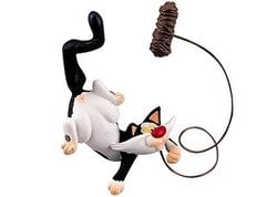 GASTON LAGAFFE -  STATUETTE DU CHAT QUI JOUE (1ERE VERSION)