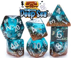 GATE KEEPER GAMES -  RPG DICE SET, INCLUSION BIOME DEEP SEA