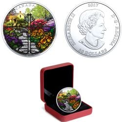 GATEWAYS OF CANADA -  GATE TO ENCHANTED GARDEN 01 -  2017 CANADIAN COINS