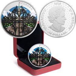 GATEWAYS OF CANADA -  THE QUEEN'S GATE: FORMAL ENTRANCE TO PARLIAMENT HILL -  2018 CANADIAN COINS 03
