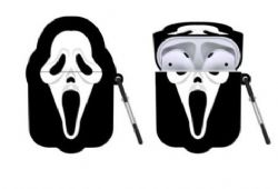 GHOST FACE -  AIRPODS CASE (GENERATION 1 AND 2)