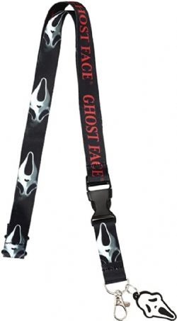 GHOST FACE -  RUBBER CHARM LANYARD