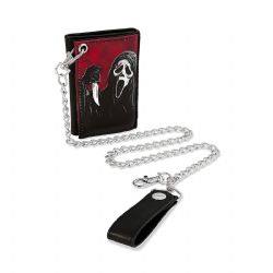 GHOSTFACE -  HORROR CLUB CHAIN WALLET -  HORROR CINEMA