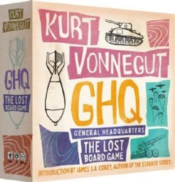 GHQ -  GENERAL HEADQUARTERS THE LOST BOARD GAME - BASE GAME (ENGLISH)