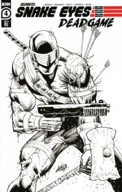 GI.JOE -  SNAKE EYES: DEADGAME #4 ROB LIEFELD VARIANT COVER 04