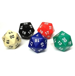 GIANT D20 - COUNT DOWN (VARIED COLORS