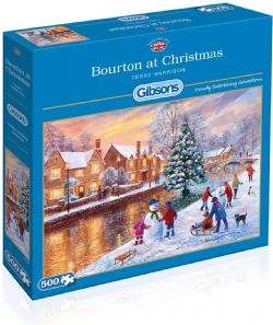 GIBSONS -  BOURTON AT CHRISTMAS (500 PIECES)