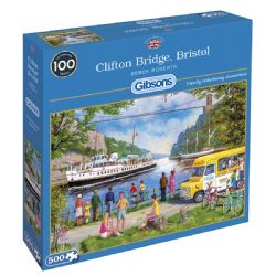 GIBSONS -  CLIFTON BRIDGE, BRISTOL (500 PIECES)
