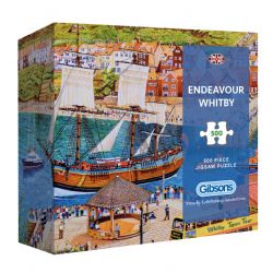 GIBSONS -  ENDEAVOUR WHITBY (500 XL PIECES)