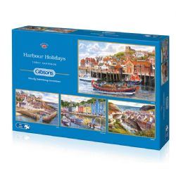 GIBSONS -  HARBOUR HOLIDAYS (4X500 PIECES)