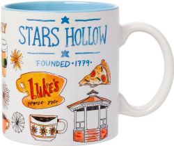 GILMORE GIRLS -  LUKE'S DINER AND OTHER LOCATIONS, WHITE (20 OZ) -  CERAMIC MUG