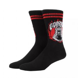 GODZILLA -  1 PAIR OF CREW SOCK