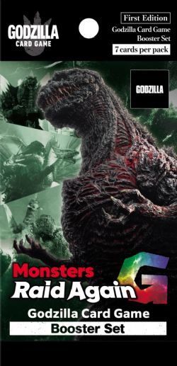 GODZILLA CARD GAME -  BOOSTER PACK (P7/B12)(ENGLISH) -  MONSTER RAID AGAIN