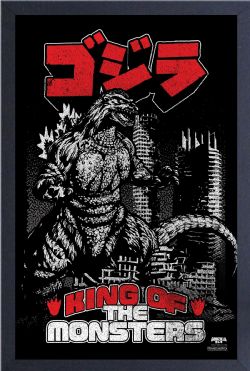 GODZILLA -  KING OF THE MONSTERS - FRAMED PICTURE (13