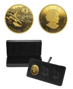 GOLDEN REFLECTIONS: PREDATOR AND PREY -  ORCA AND SEA LIONS (COIN IN SUB-BOX) -  2019 CANADIAN COINS 01