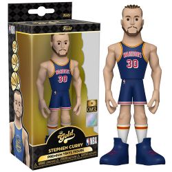 GOLDEN STATE WARRIORS -  GOLD VINYL FIGURE OF STEPHEN CURRY (CHASE) (5 INCH)