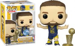 GOLDEN STATE WARRIORS -  POP! VINYLE FIGURE OF STEPHEN CURRY (4 IN) 157