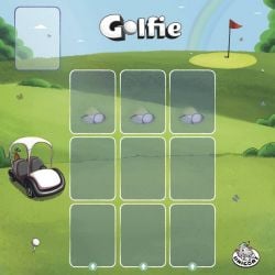 GOLFIE - PLAYMAT FOR 1 PLAYER (MULTILINGUAL)