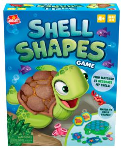 GOLIATH -  SHELL SHAPES GAME (ENGLISH)