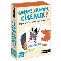 GOMME, CRAYON, CISEAUX (FRENCH)