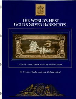 GOVERNEMENT OF ANTIGUA & BARBUDA -  FRANCIS DRAKE AND THE GOLDEN HIND -  100 DOLLARS 1981