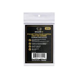 GRADE 10 -  PREMIUM CARD SLEEVES (PACK OF 100)