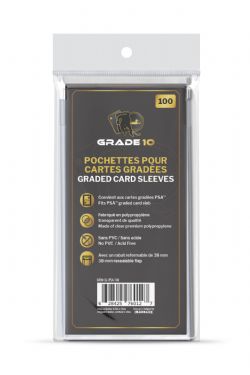 GRADE 10 -  PSA GRADED CARD SLEEVES (PACK OF 100)