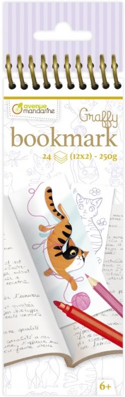 GRAFFY -  CATS -  GRAFFY BOOKMARK