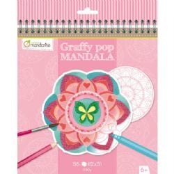 GRAFFY -  MANDALA - COLOURING BOOK -  GRAFFY POP