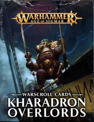 GRAND ALLIANCE ORDER -  WARSCROLL CARDS - 2ND EDITION (FRENCH) -  KHARADRON OVERLORDS