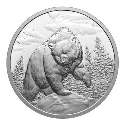 GREAT HUNTERS -  GRIZZLY BEAR -  2023 CANADIAN COINS 01