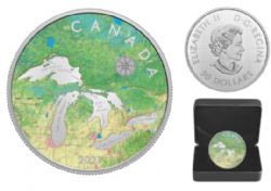 GREAT LAKES TRIBUTE -  2021 CANADIAN COINS