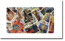 GREECE -  300 ASSORTED STAMPS - GREECE