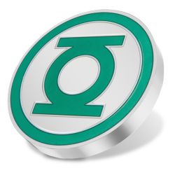 GREEN LANTERN -  SUPERHEROES SYMBOLS: GREEN LANTERN™ EMBLEM -  2021 NEW ZEALAND MINT COINS 05