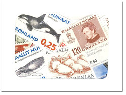 GREENLAND -  50 ASSORTED STAMPS - GREENLAND