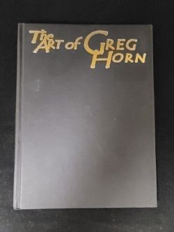 GREG HORN -  THE ART OF GREG HORN HC *NO DUST JACKET*