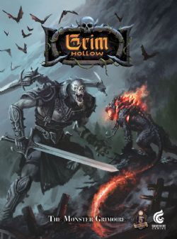 GRIM HOLLOW -  THE MONSTER GRIMOIRE (HARDCOVER) (ENGLISH) -  SUPPLEMENT 5E