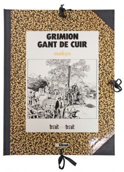 GRIMION GANT DE CUIR -  LE CORBEAU BLANC (FRENCH V.) -  TRAIT POUR TRAIT 02
