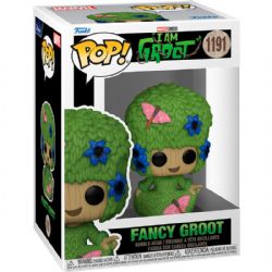 GUARDIANS OF THE GALAXY -  POP! VINYL BOBBLE-HEAD OF FANCY GROOT (4 INCH) -  JE S'APPELLE GROOT 1191