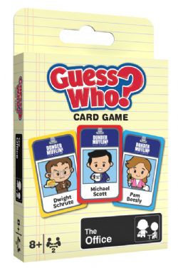 GUESS WHO? -  CARD GAME -  THE OFFICE