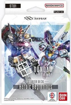 GUNDAM CARD GAME -  HEROIC BEGINNINGS - STARTER DECK (ENGLISH) ST-01