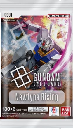GUNDAM CARD GAME -  NEWTYPE RISING - BOOSTER PACK (ENGLISH) (P12/B24) GD-01