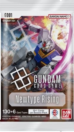 GUNDAM CARD GAME -  NEWTYPE RISING - BOOSTER PACK (ENGLISH) (P12/B24) GD01